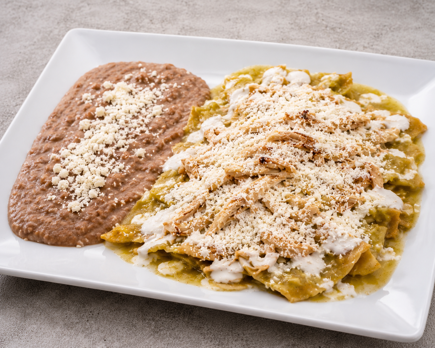 Chilaquiles Verdes Sencillos